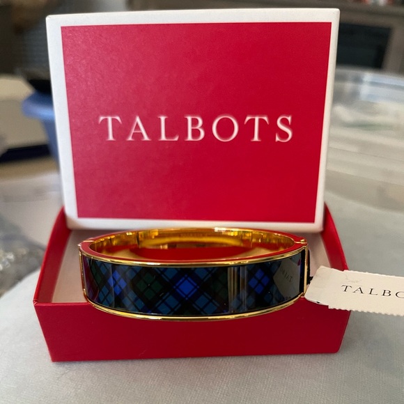 Talbots 15mm printed bangle bracelet